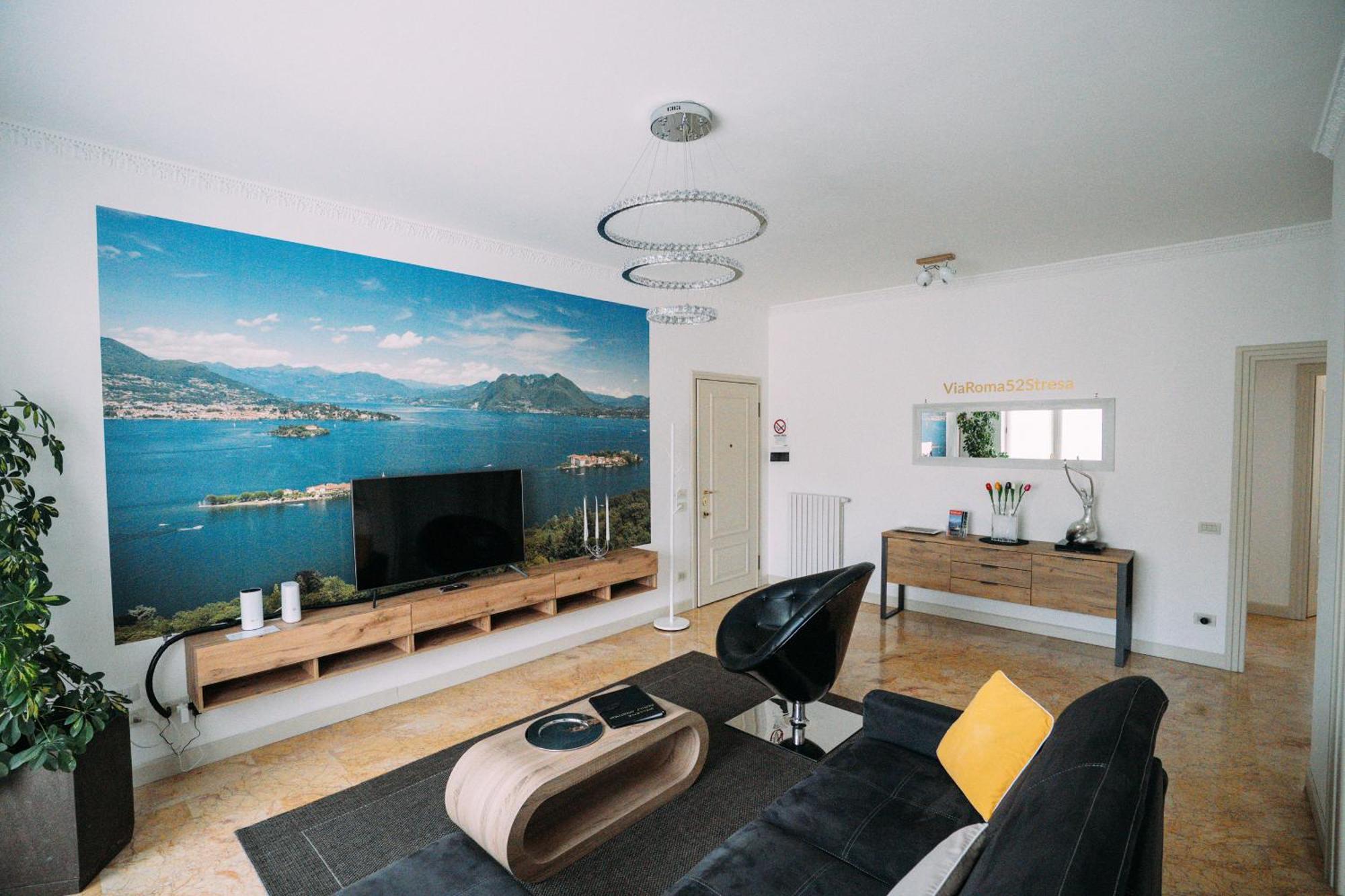 Family Apartment Vista Lago Stresa Exterior foto
