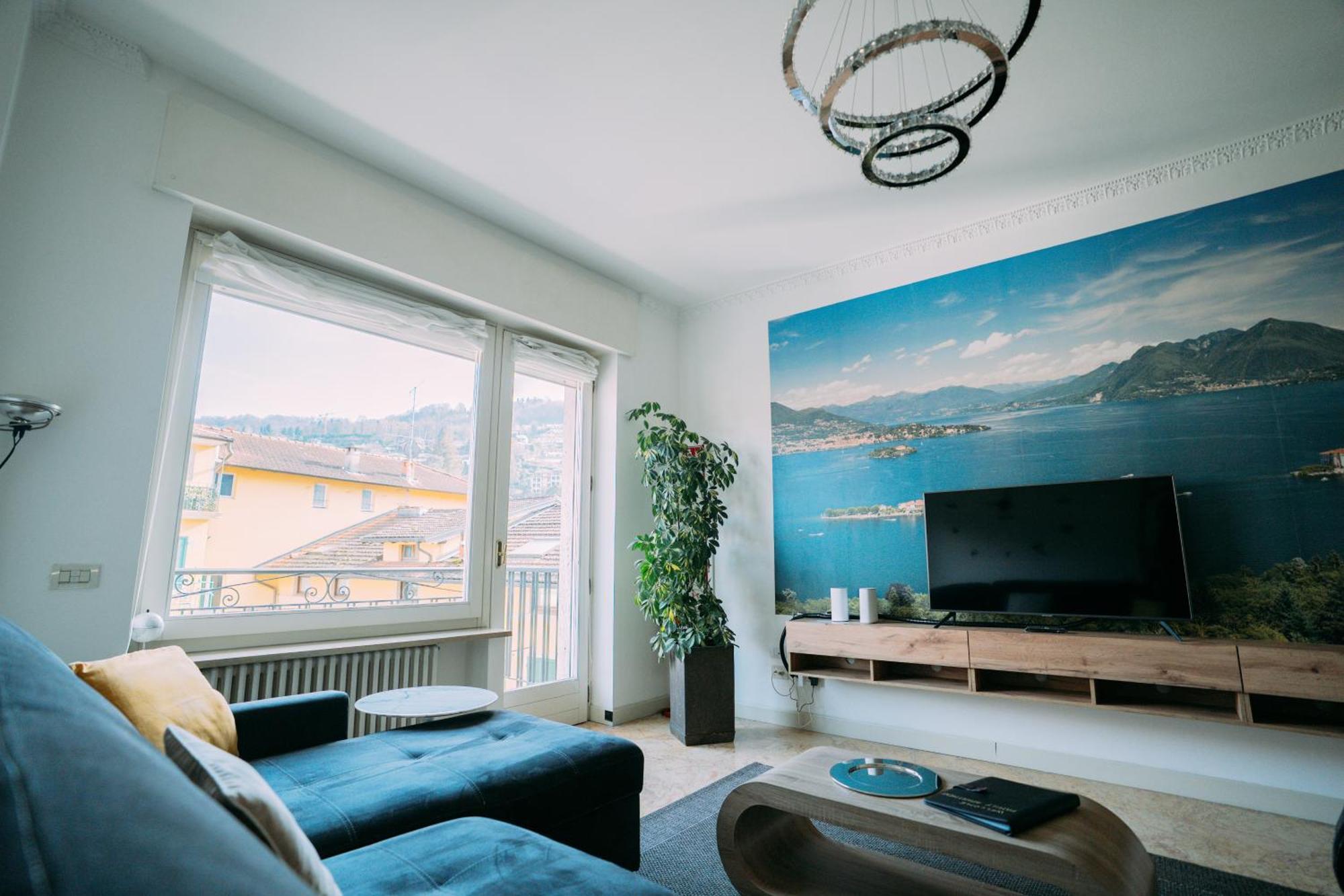 Family Apartment Vista Lago Stresa Exterior foto